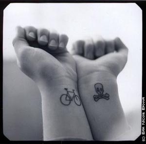 Erin Nicole wrist tatoos