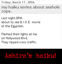 Ashira's haiku